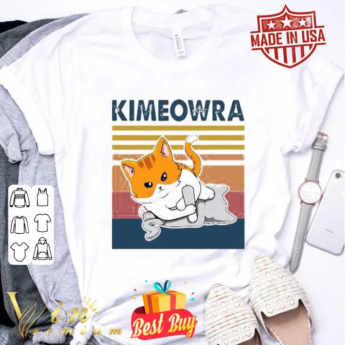 Vintage Kimeowra Jiu Jitsu Cats shirt