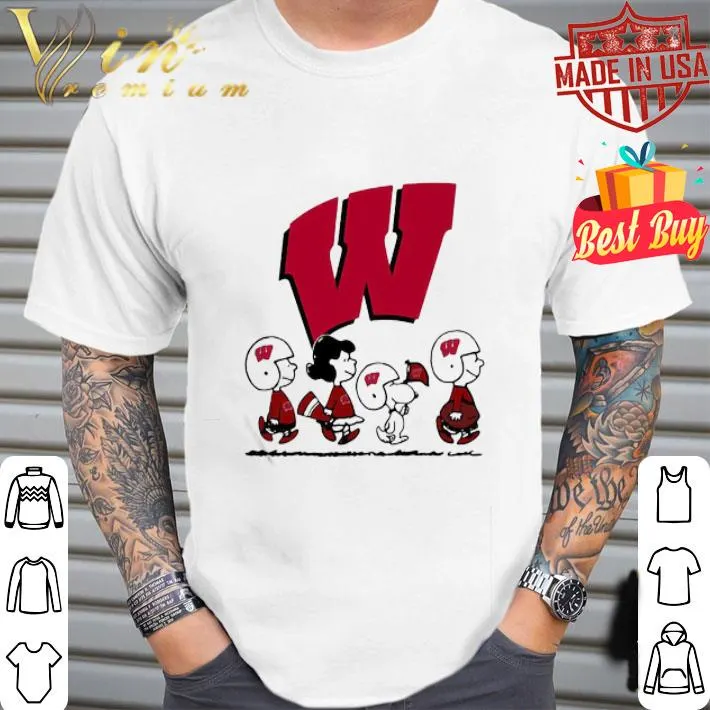 The peanuts wisconsin-madison hockey shirt The peanuts wisconsin-madison hockey shirt