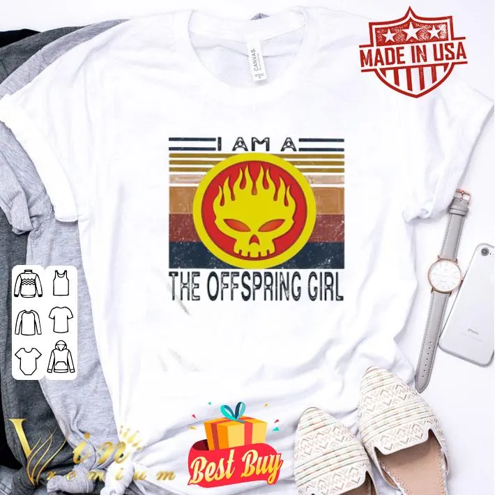 Vintage I Am A The Offspring Girl shirt
