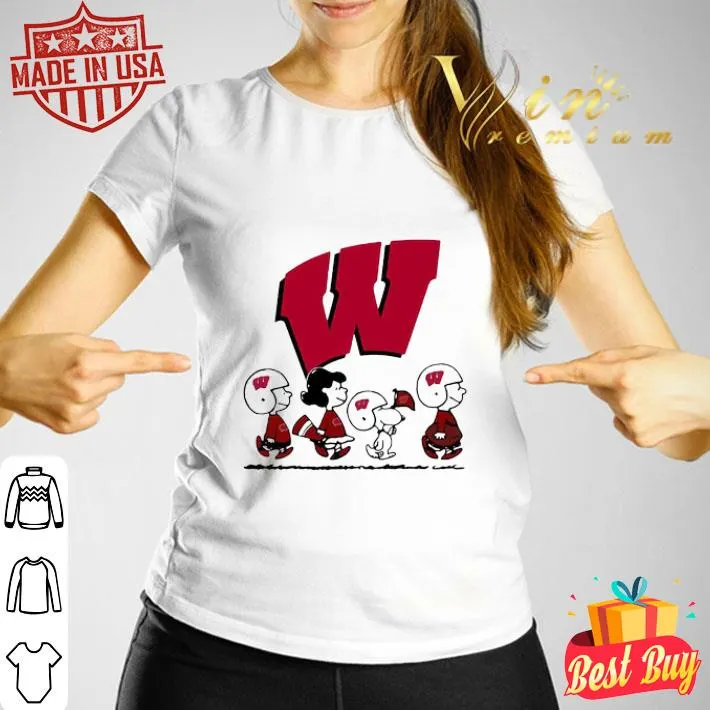 The peanuts wisconsin-madison hockey shirt The peanuts wisconsin-madison hockey shirt