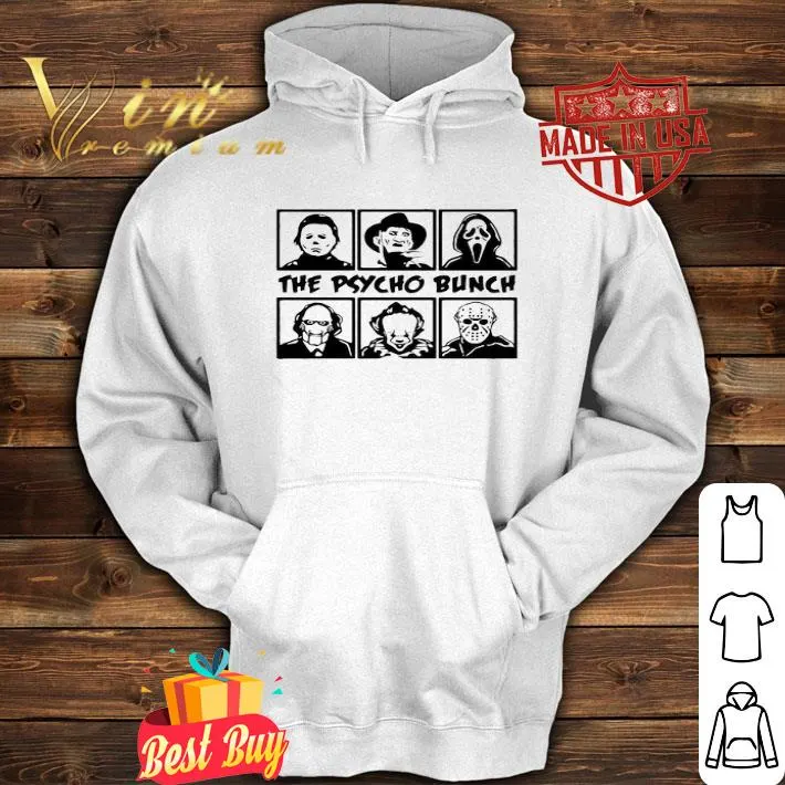 The Psycho Bunch Character Horror Movies shirt 4 The Psycho Bunch Character Horror Movies shirt