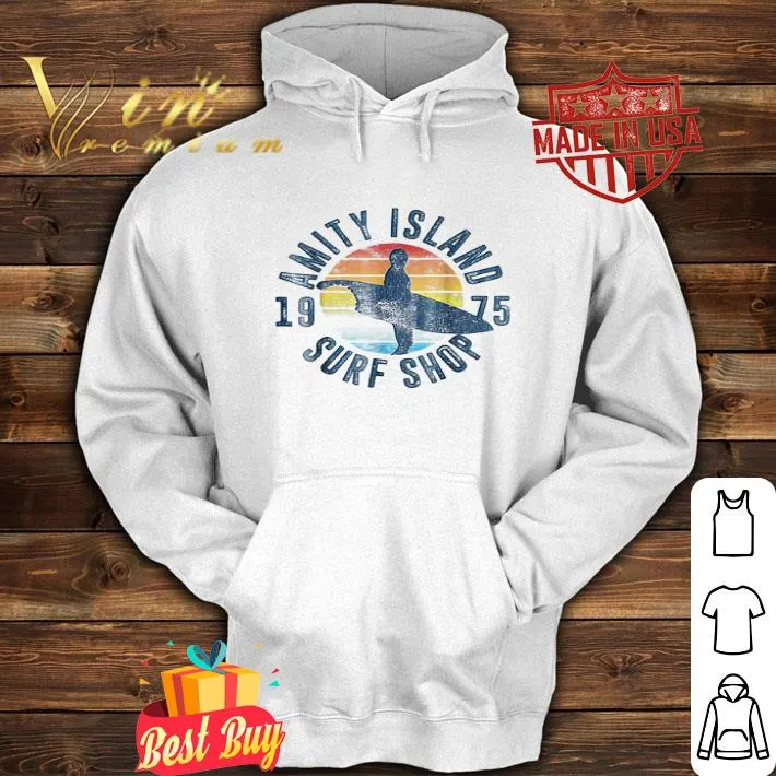 Vintage Amity Island Surf Shop 1975 Retro shirt 4 Vintage Amity Island Surf Shop 1975 Retro shirt