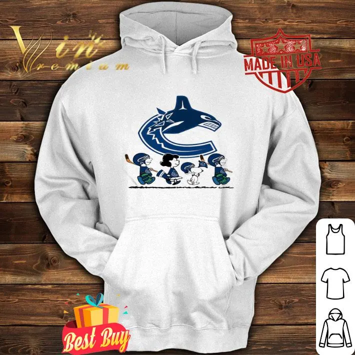 The peanuts british columbia hockey team shirt